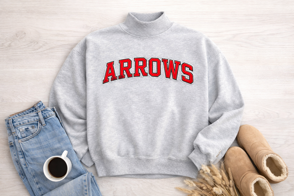 Arrows Mock Neck - PRE ORDER JAN/Feb