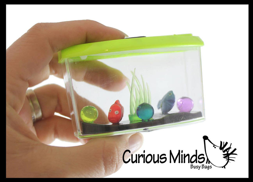 1 Grow Aquarium - Add Water and 2 Fish Grow - pet Cute Novel