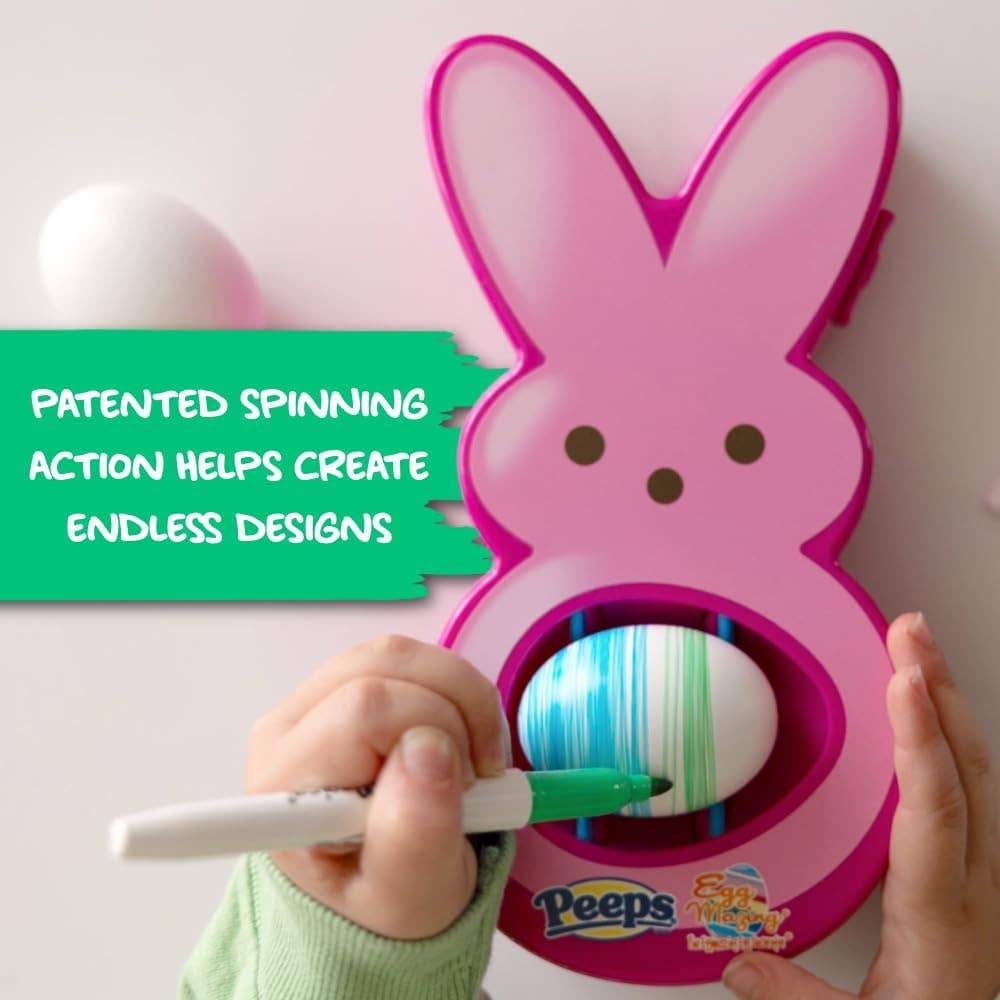 Eggmazing Egg Decorator - Pink Peeps Bunny - Easter Gift