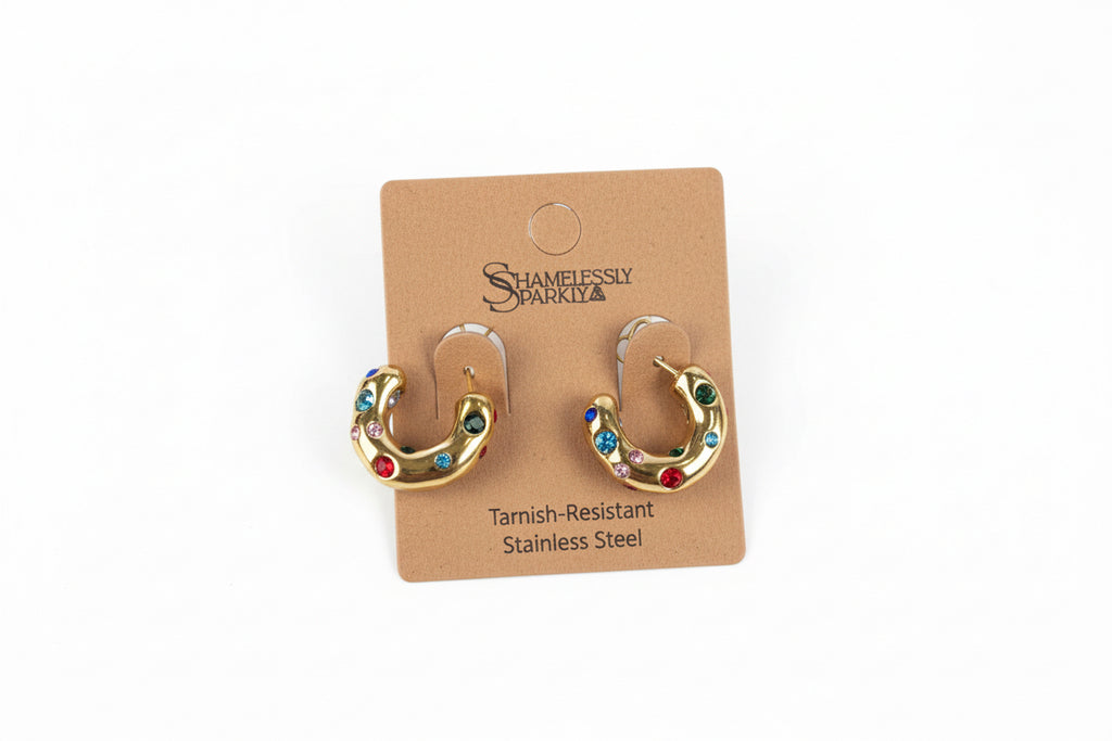 Crystal Huggies - multi