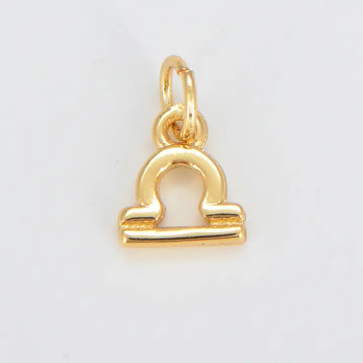 Gold Zodiac Charm