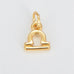 Gold Zodiac Charm