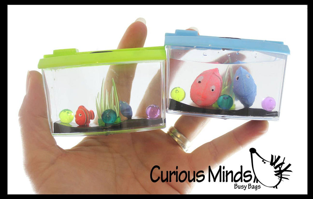 1 Grow Aquarium - Add Water and 2 Fish Grow - pet Cute Novel