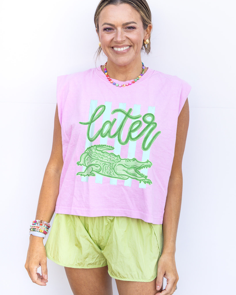 Heavyweight Cropped Muscle Tshirt