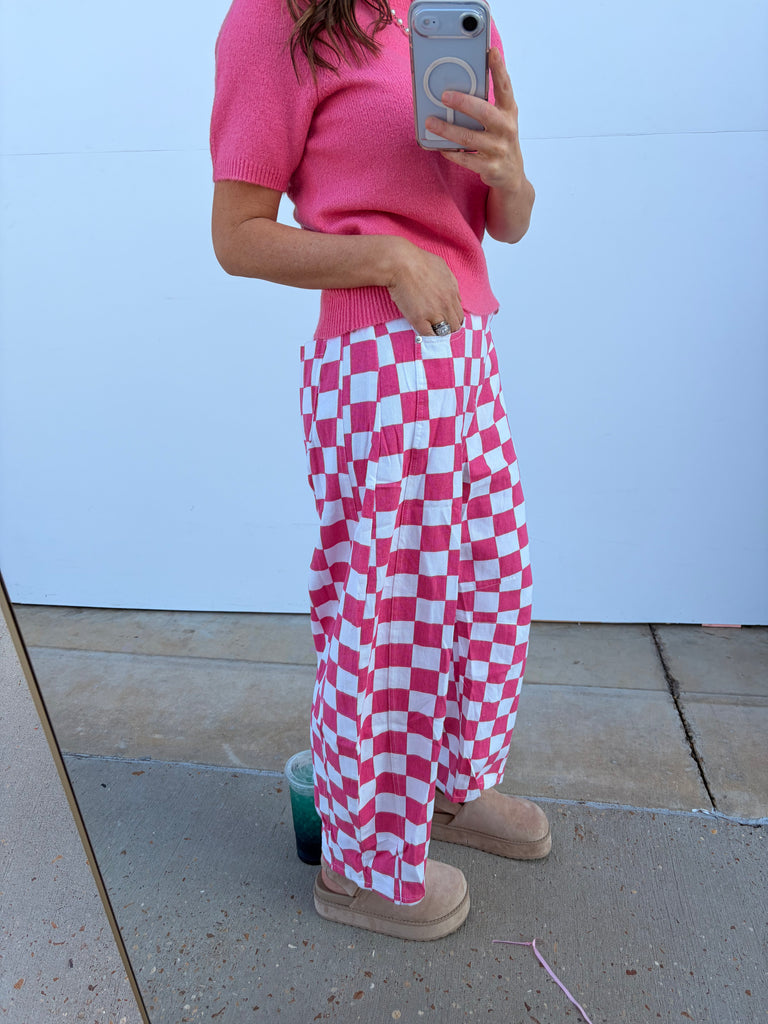 Iced Mocha Please Pants - Pink