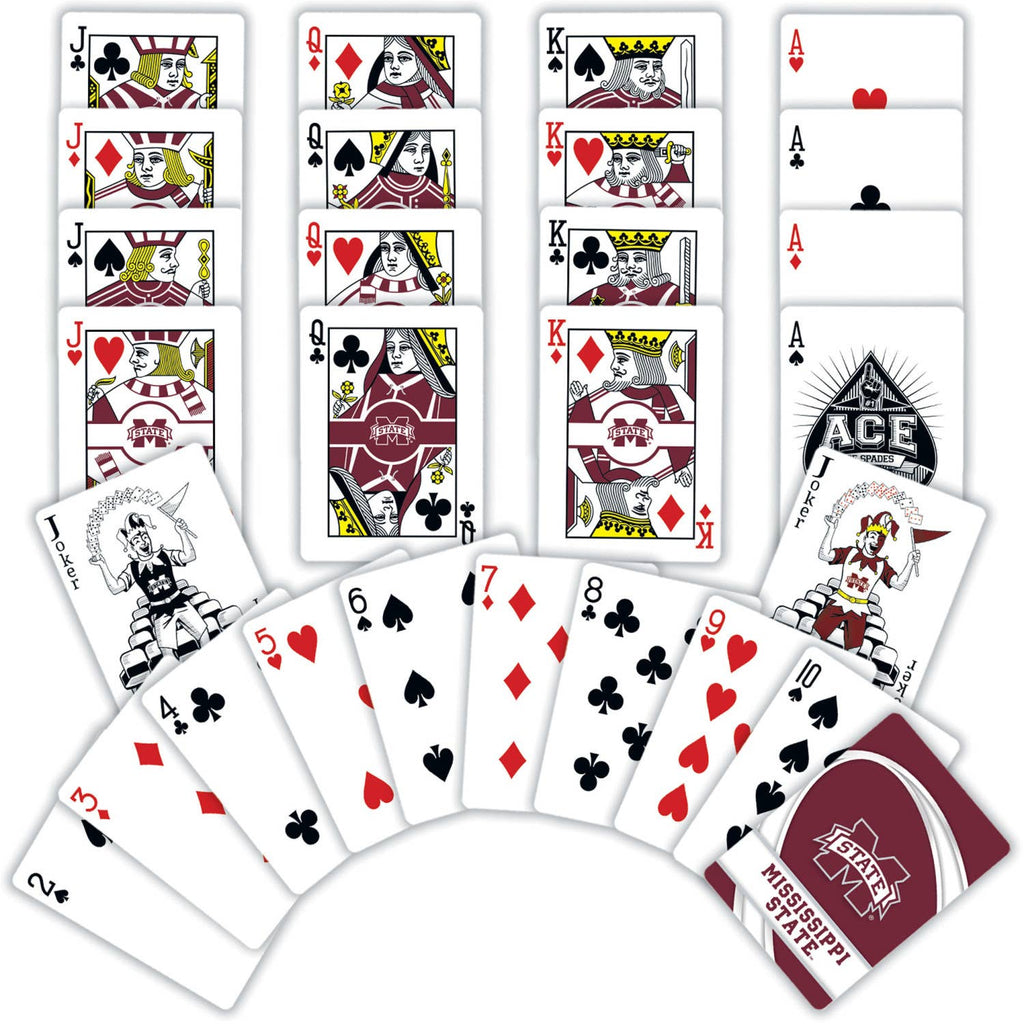 Mississippi State Bulldogs Playing Cards