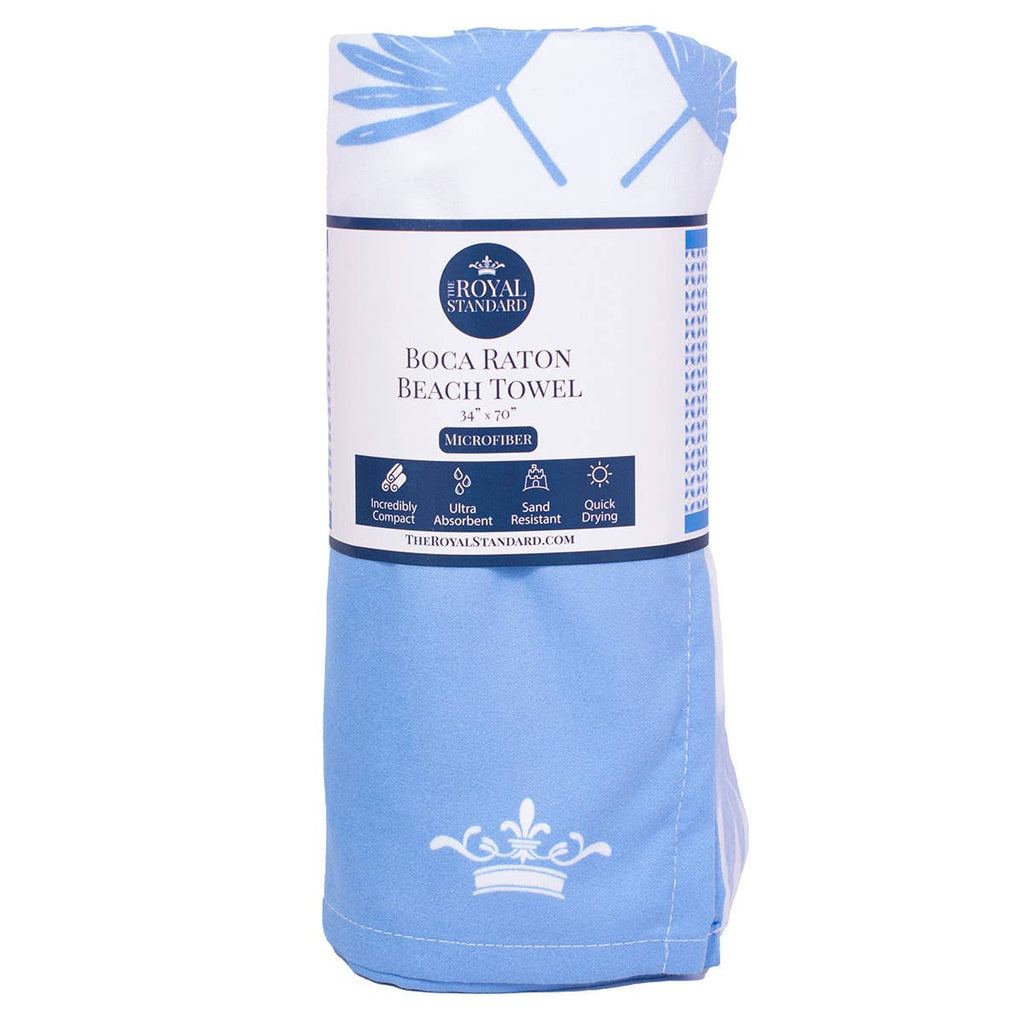Boca Raton Beach Towel Palace/White 34x70