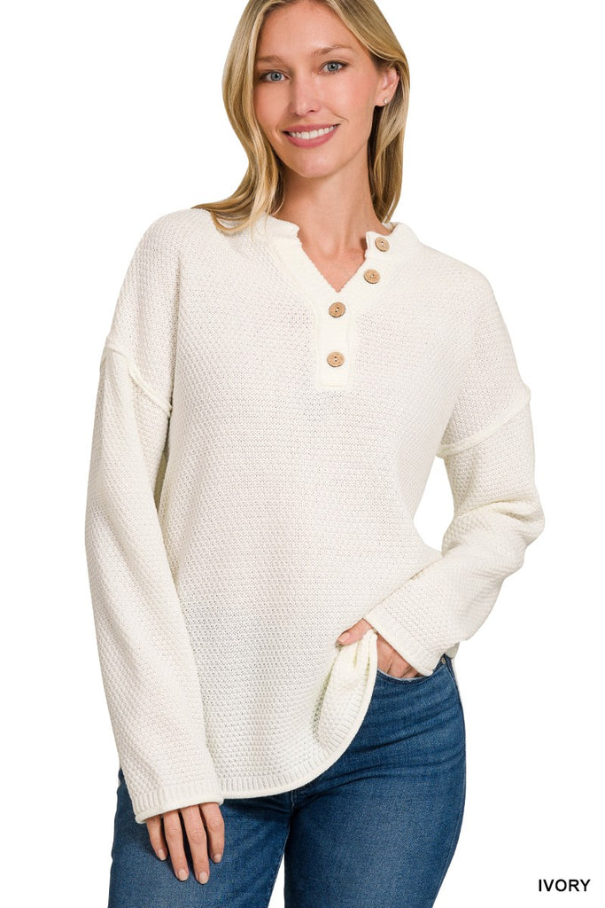 Movement for fall sweater - Ivory- PRE ORDER