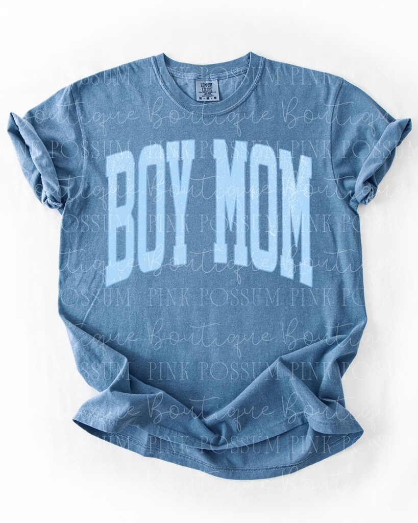Boy Mom Comfort Colors Tshirt