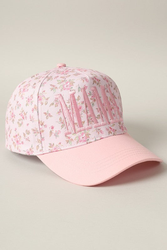 MAMA floral trucker Hat