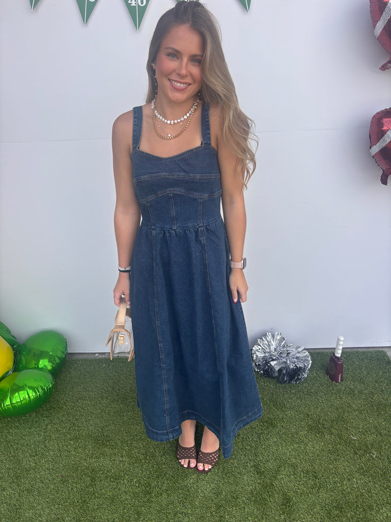Denim Daze Dress - Denim