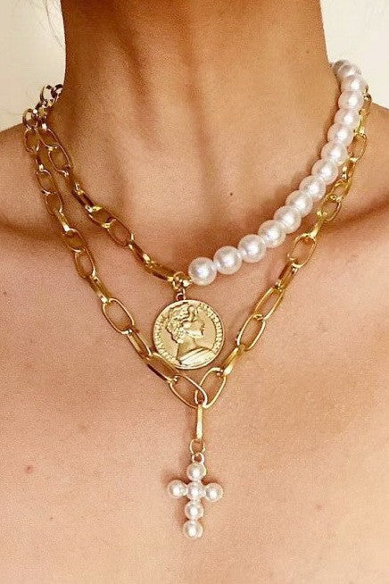 3 Chain Necklace- *DOORBUSTER*