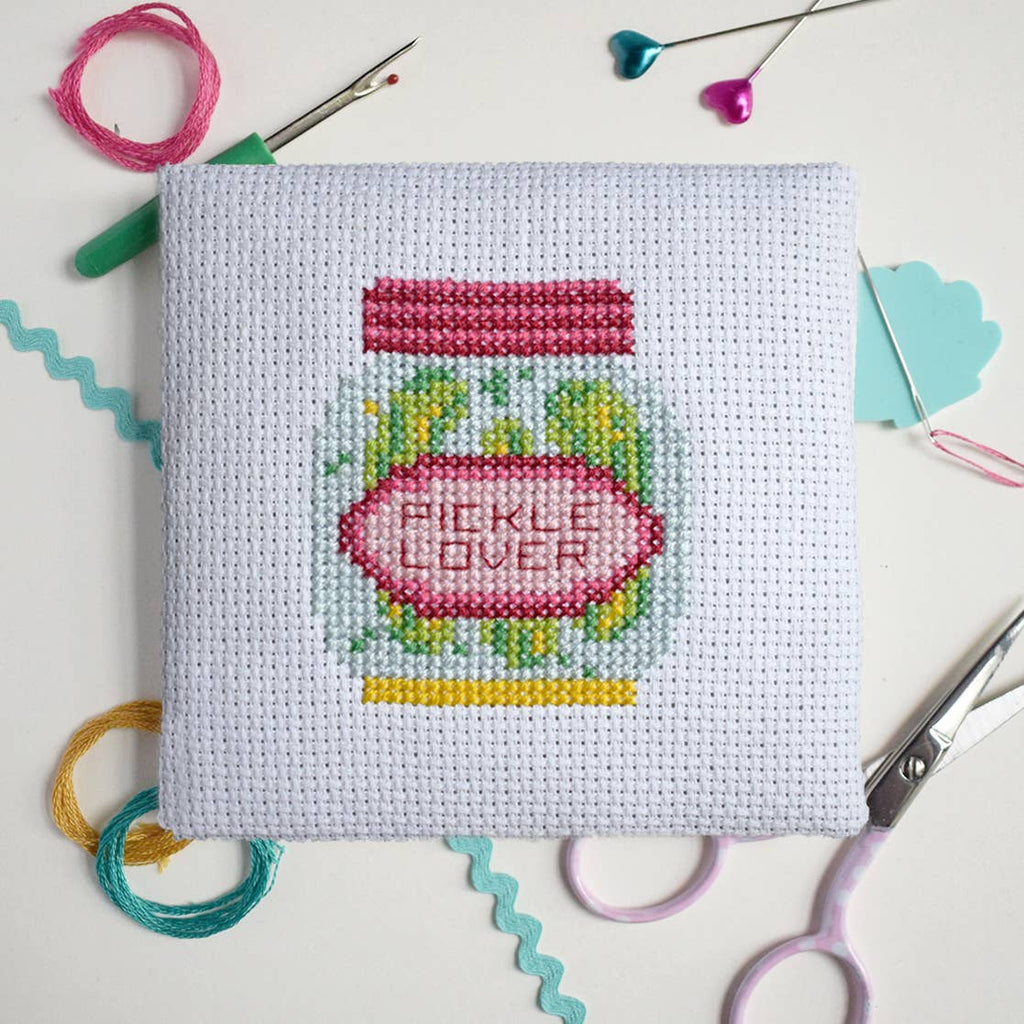 'Pickles' Mini Cross Stitch Kit