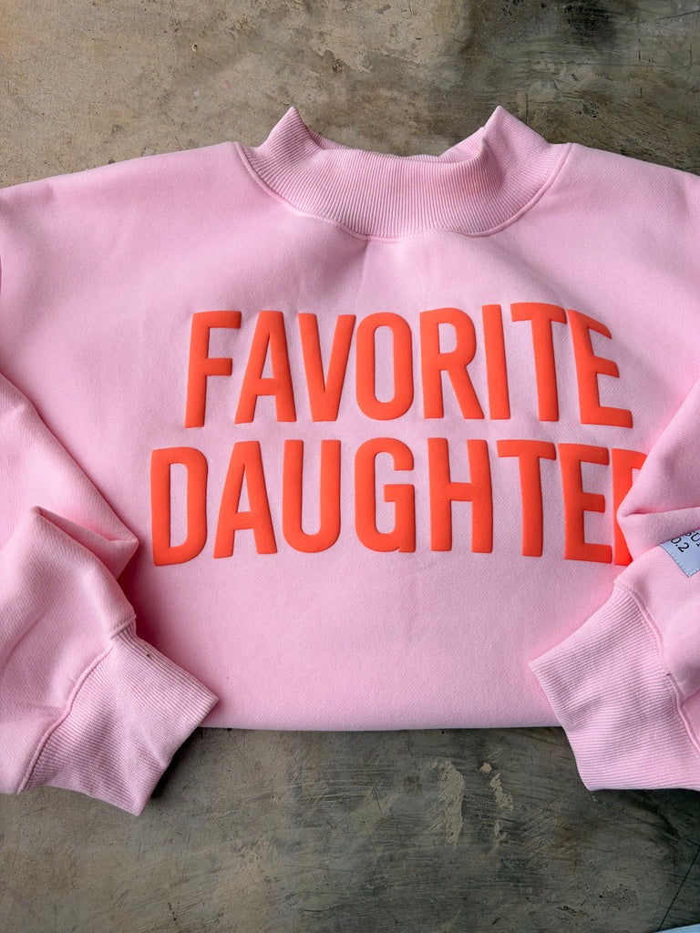 Favorite Daughter Puff Ink Mock Neck -