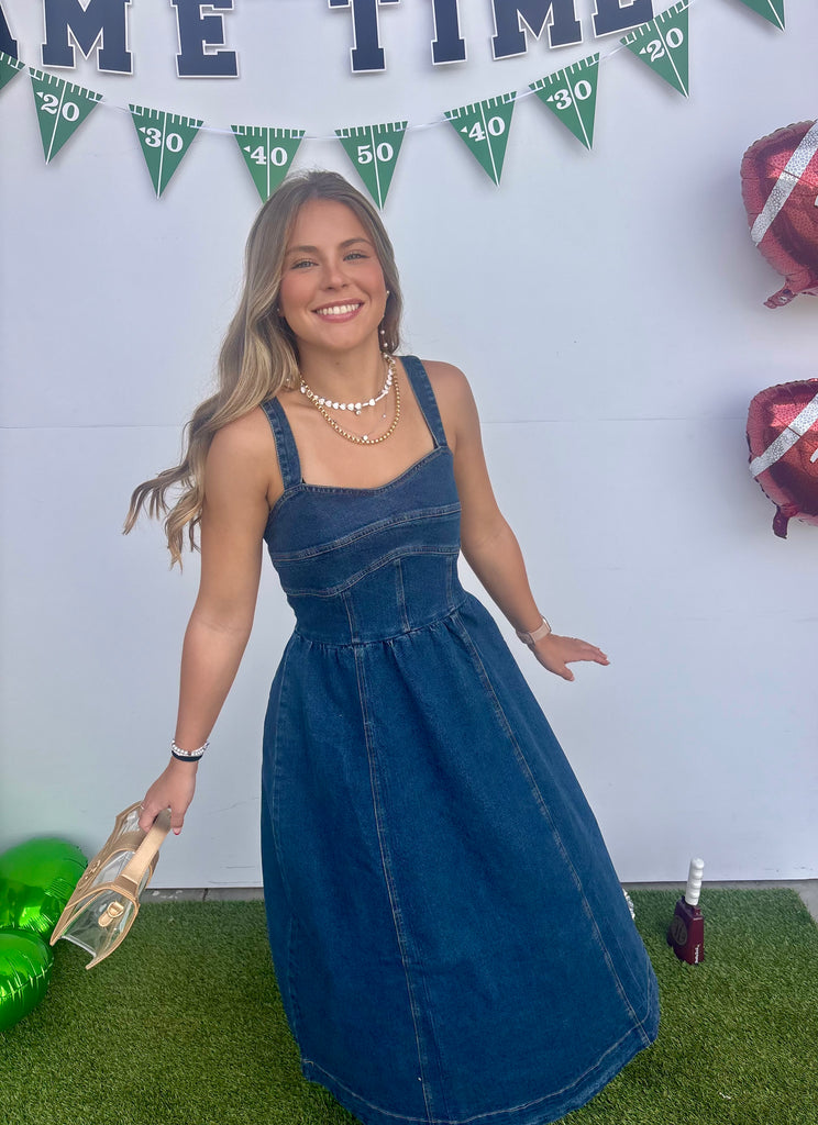 Denim Daze Dress - Denim