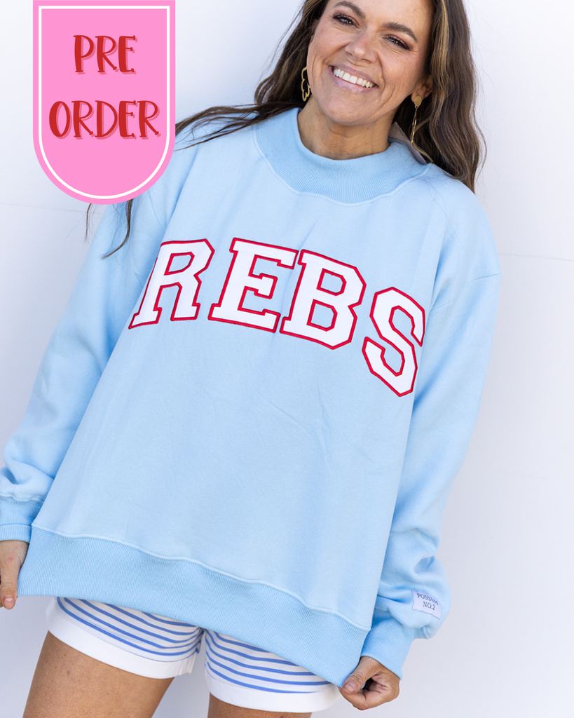 PRE ORDER REBS Mock Neck - APRIL