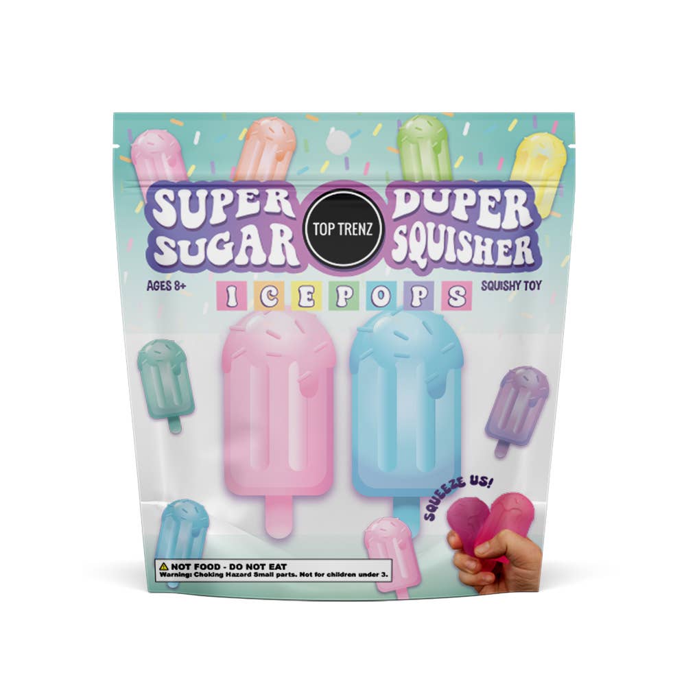Super Duper Sugar Squisher - Ice Pops 2 Pack Set