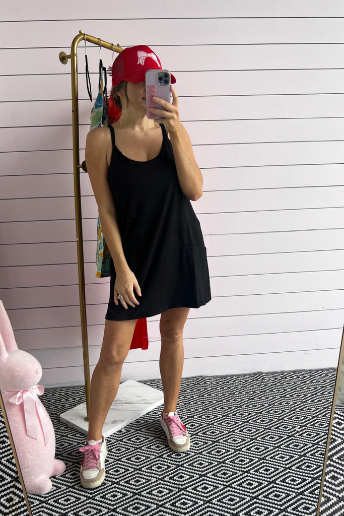 Join Me Dress Romper - Black