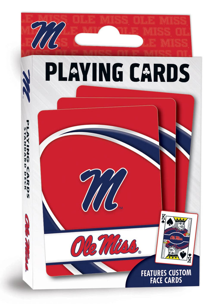 Ole Miss Rebels Playing Cards