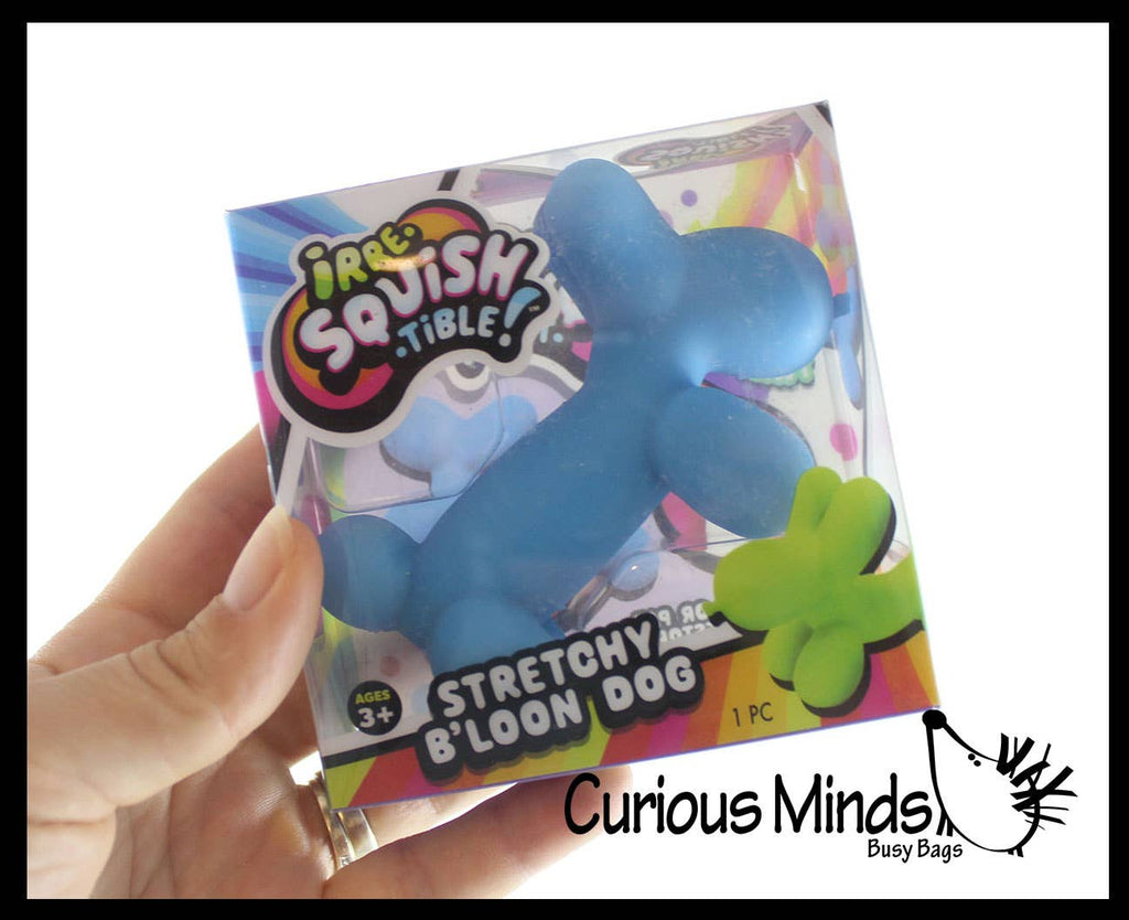 Scented Balloon Dog Crunchy Sand Filled Stress Ball