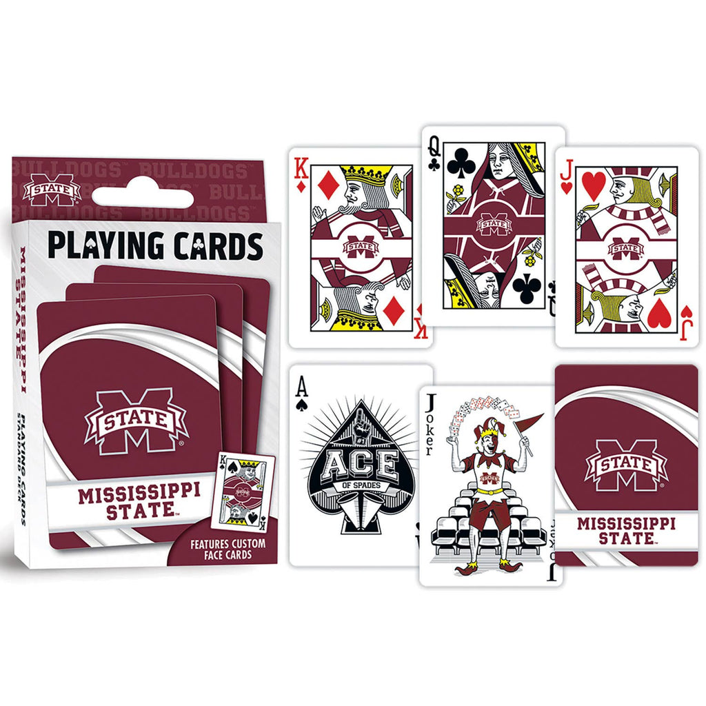 Mississippi State Bulldogs Playing Cards