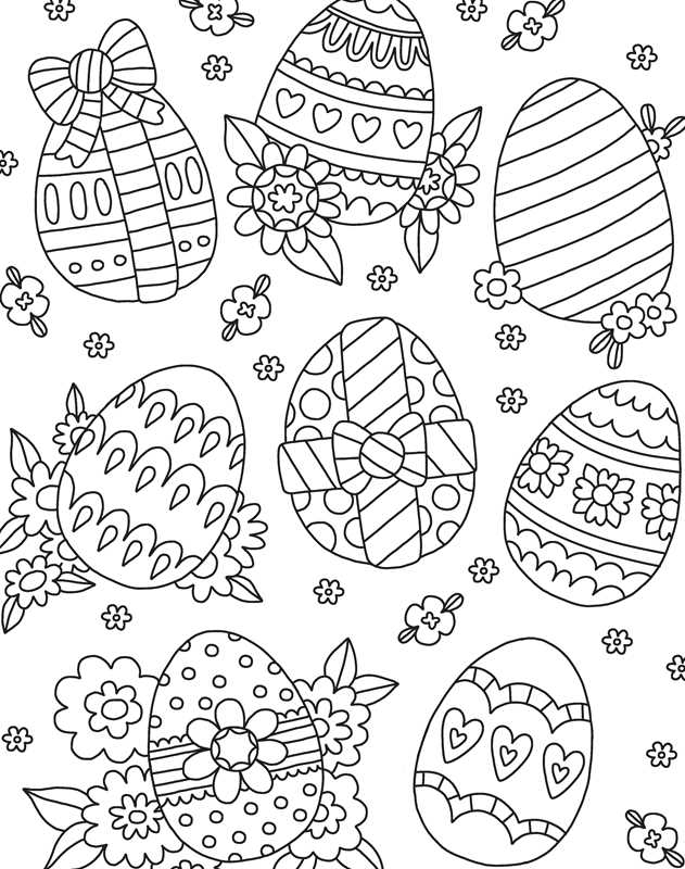 Easter Wonderland: Coloring Book: Paperback
