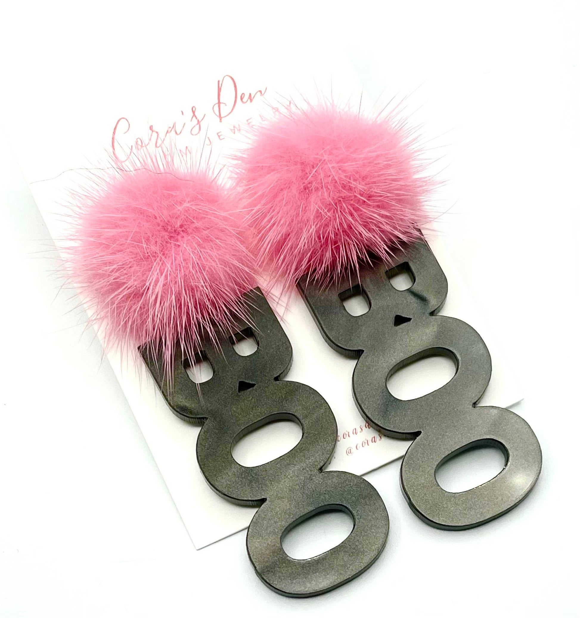 Halloween Boo Earrings