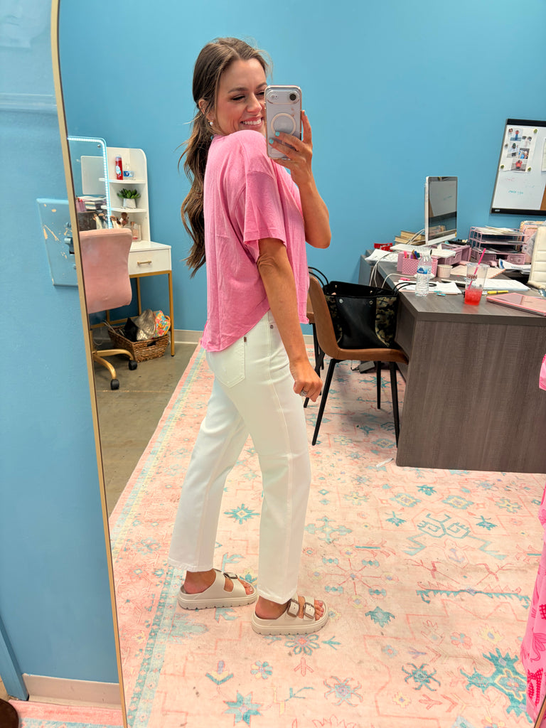 Keep On Moving Top - H. Hot Pink