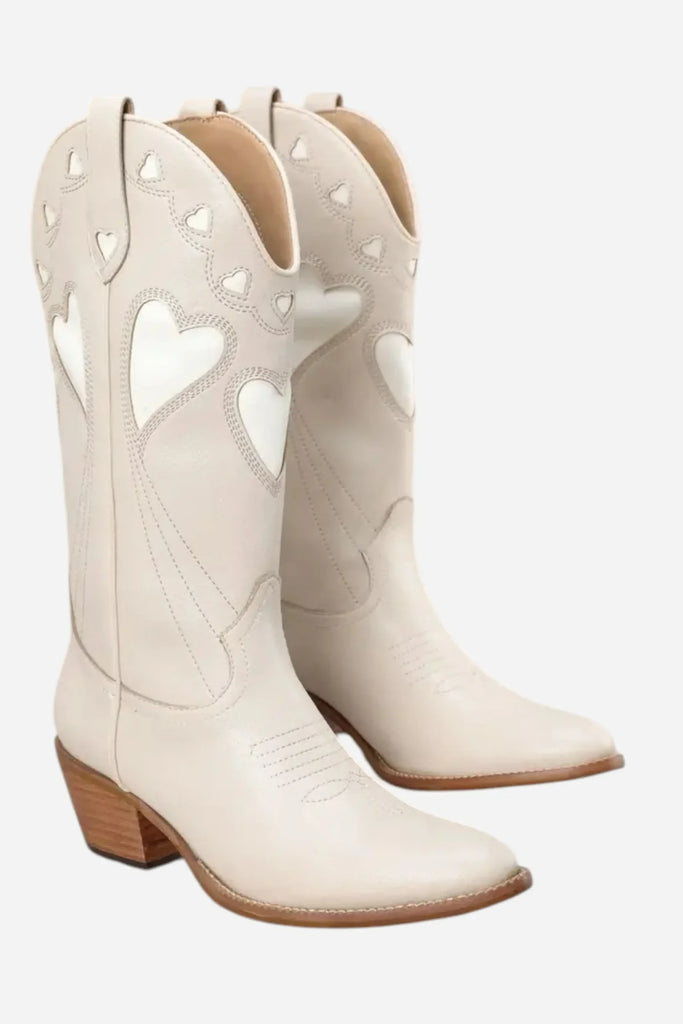 Mira Boots - Off White