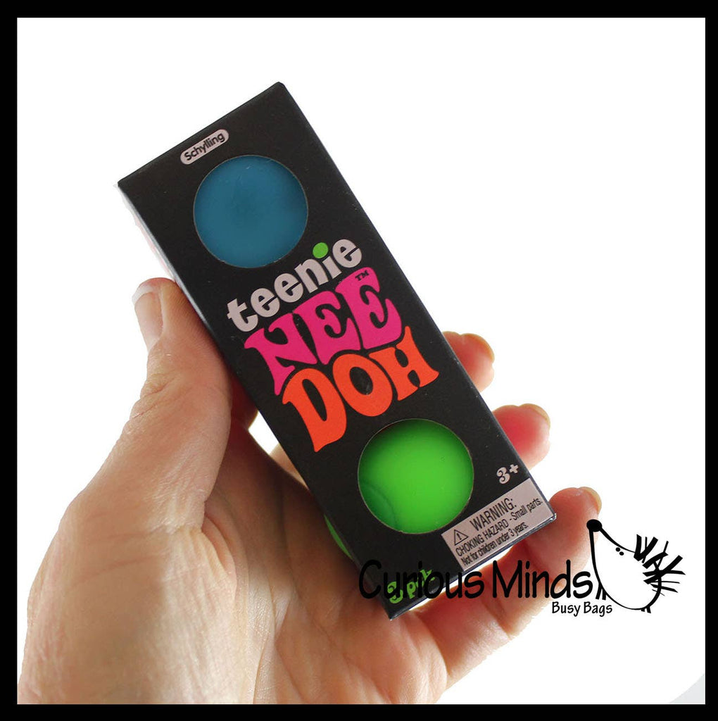 Nee-Doh 3 Teenie Tiny Nee-Doh 3 Pack Soft Doh Balls Needoh