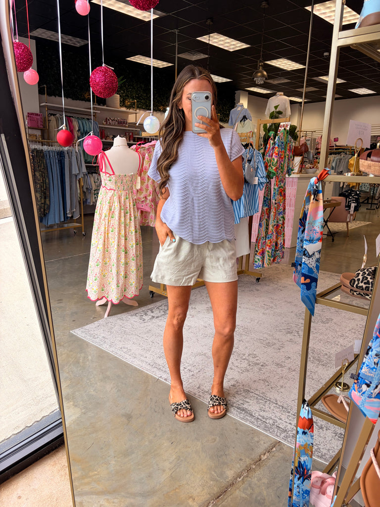 Sweet Summertime Shorts - Natural