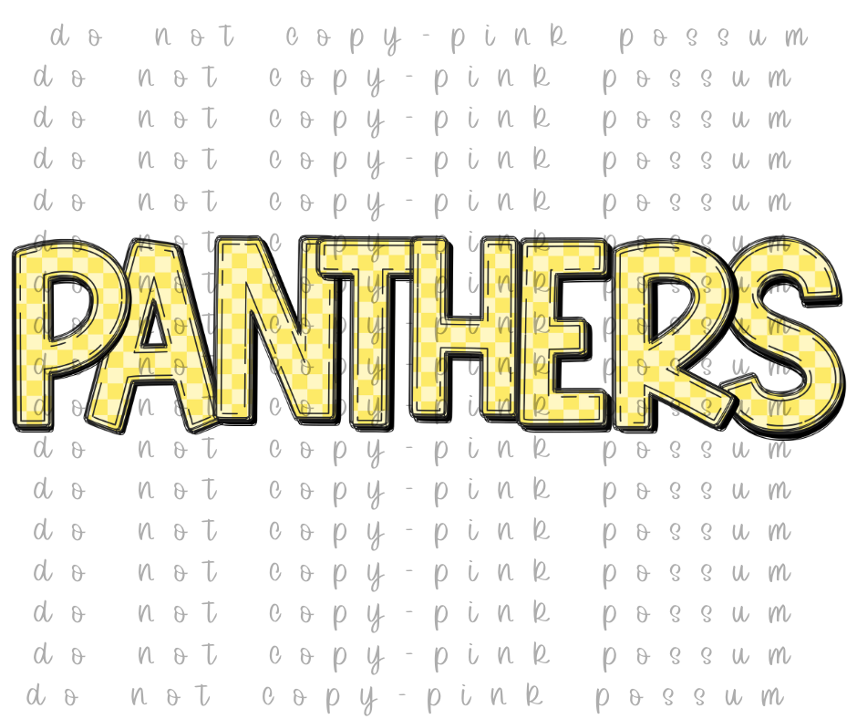 Panthers Bundle PNG