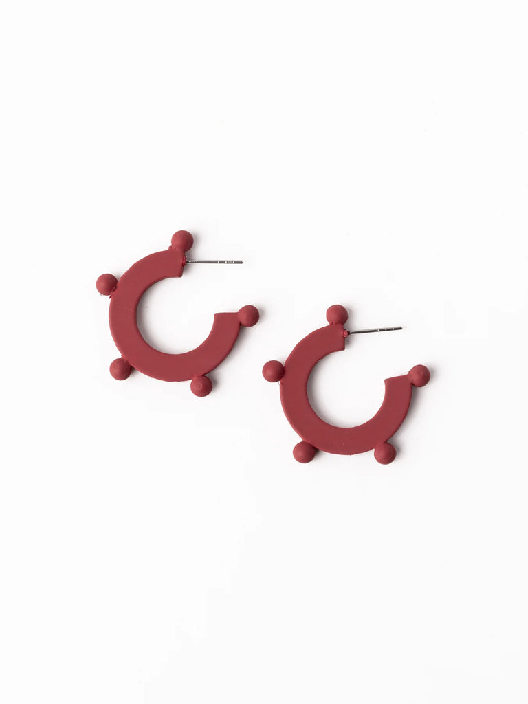 *DOOR BUSTER* Astrid earrin Crimson