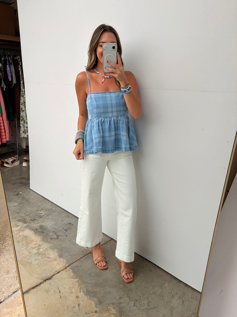 Finish Line Blouse - Blue