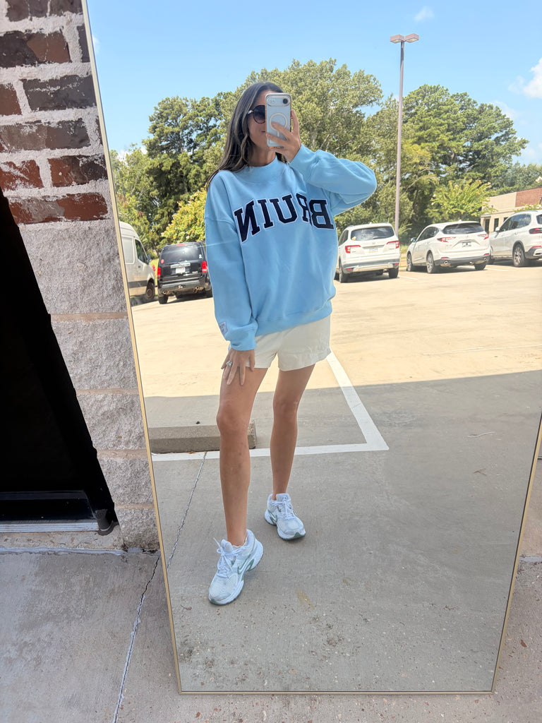 Bruins Navy/Blue Mockneck sweatshirt
