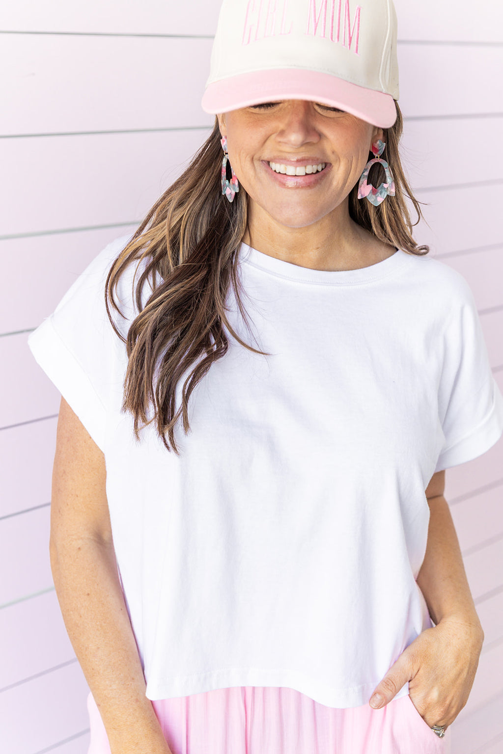 Girl Mom Baseball Cap