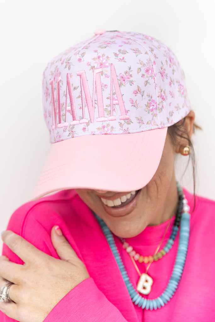 MAMA floral trucker Hat
