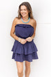Lisbon Layers Dress - Navy