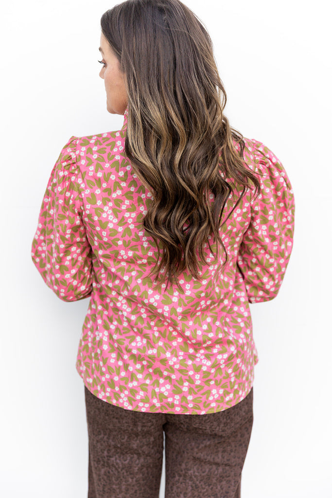 Pinky Petals Top
