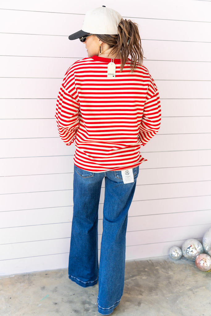 Weekend Whimsy Tee - Red