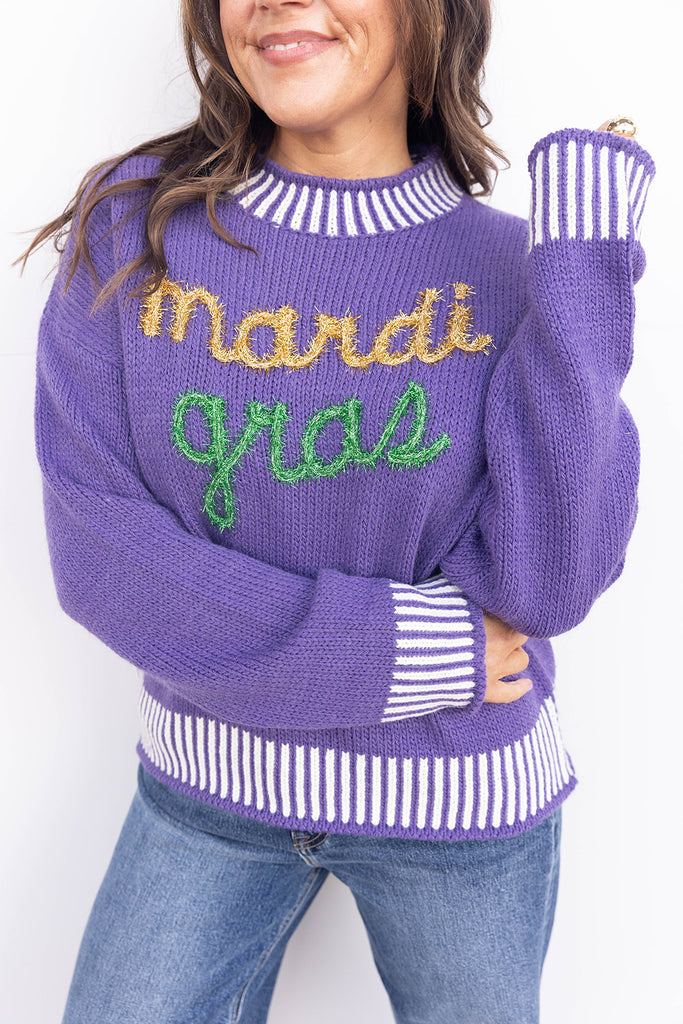 Tinsel In the Bayou Sweater - Multi