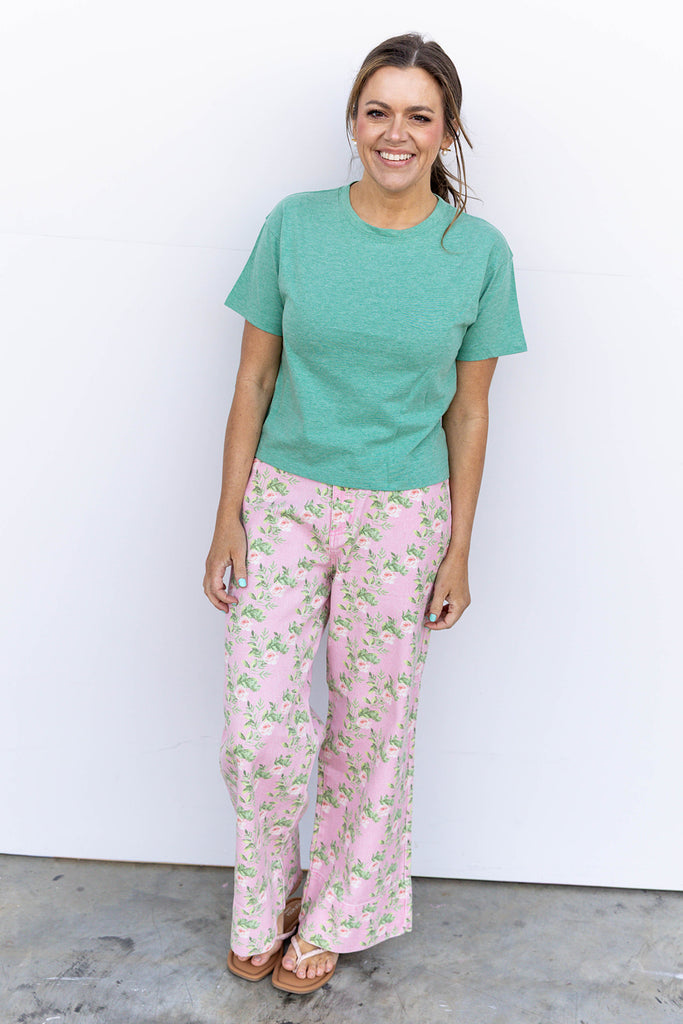 Floral Delight Bottoms - Pink