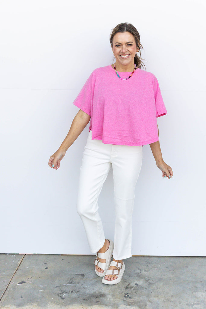 Keep On Moving Top - H. Hot Pink