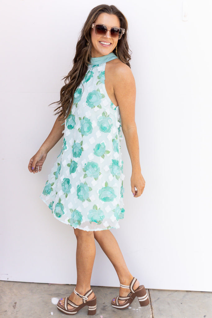 Kiss Tomorrow Goodbye Dress - Ice Blue