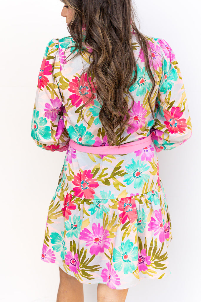 Forever Young Dress - Pink Mix