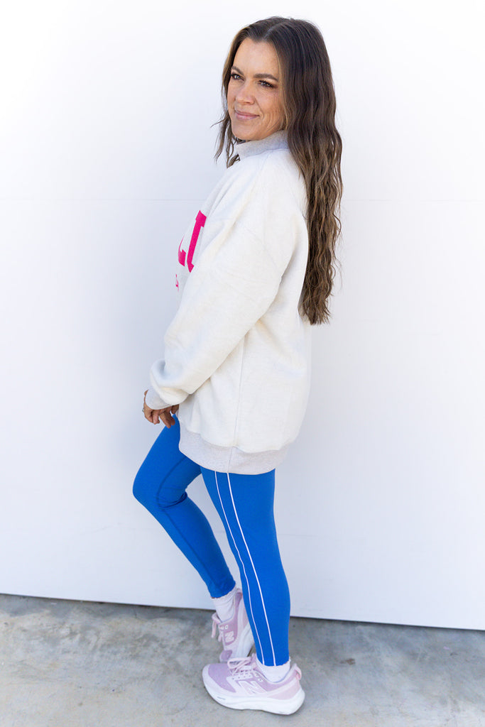 Reversible Mock Neck- DILLY DALLY/DELULU