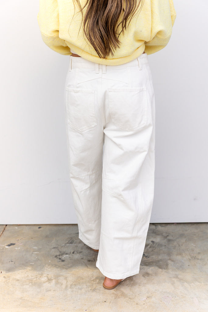 My Weakness Jeans - White