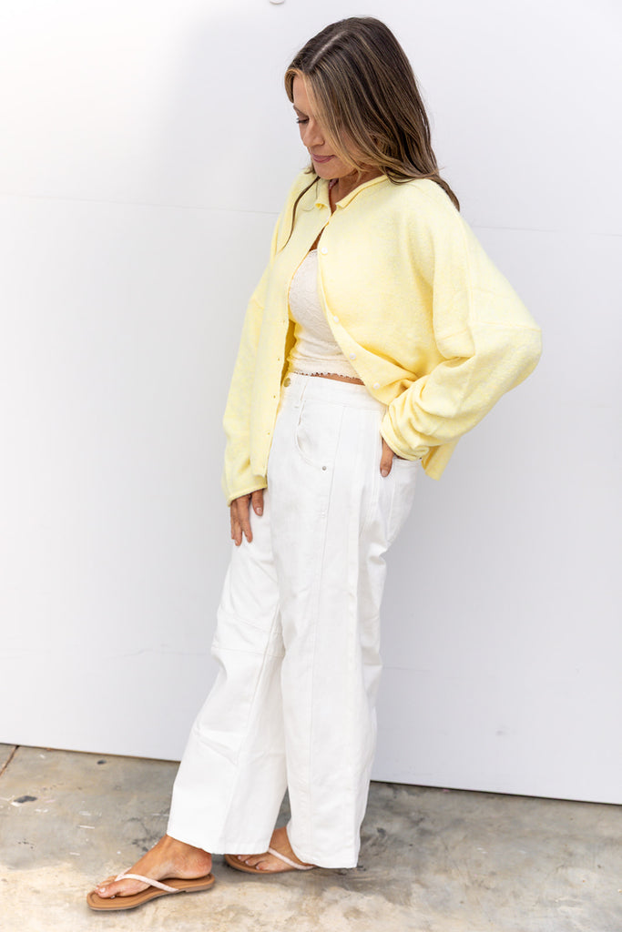 My Weakness Jeans - White