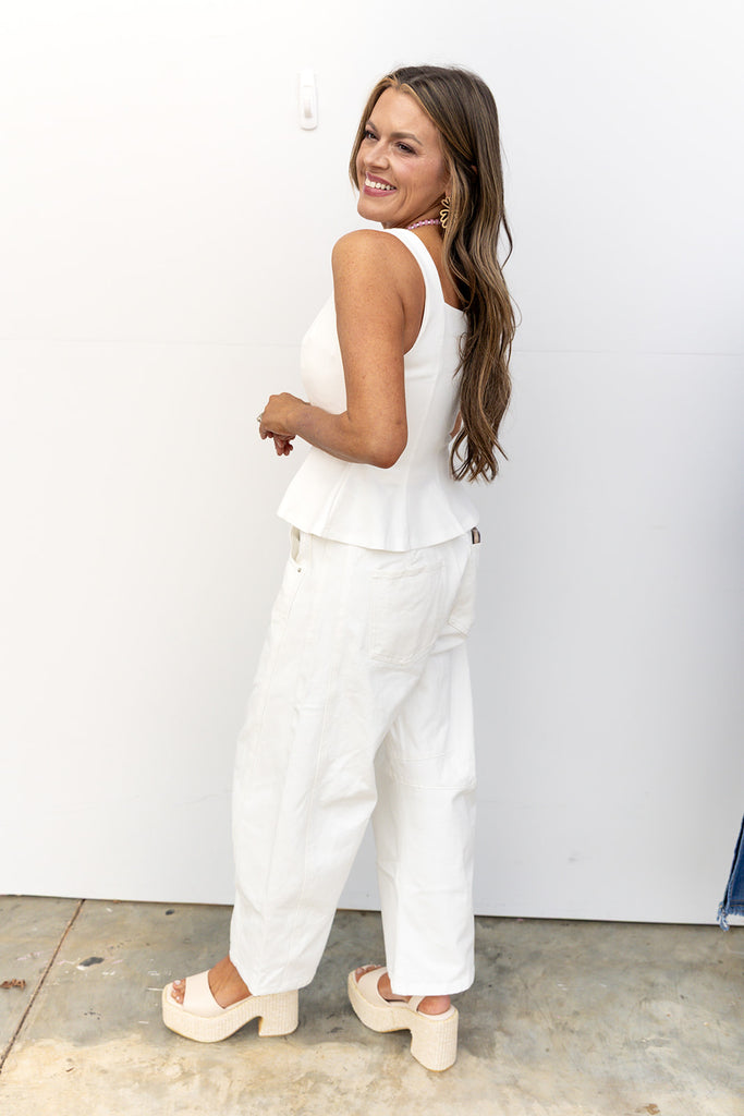 Heartache On The Dance Floor Blouse - Off White