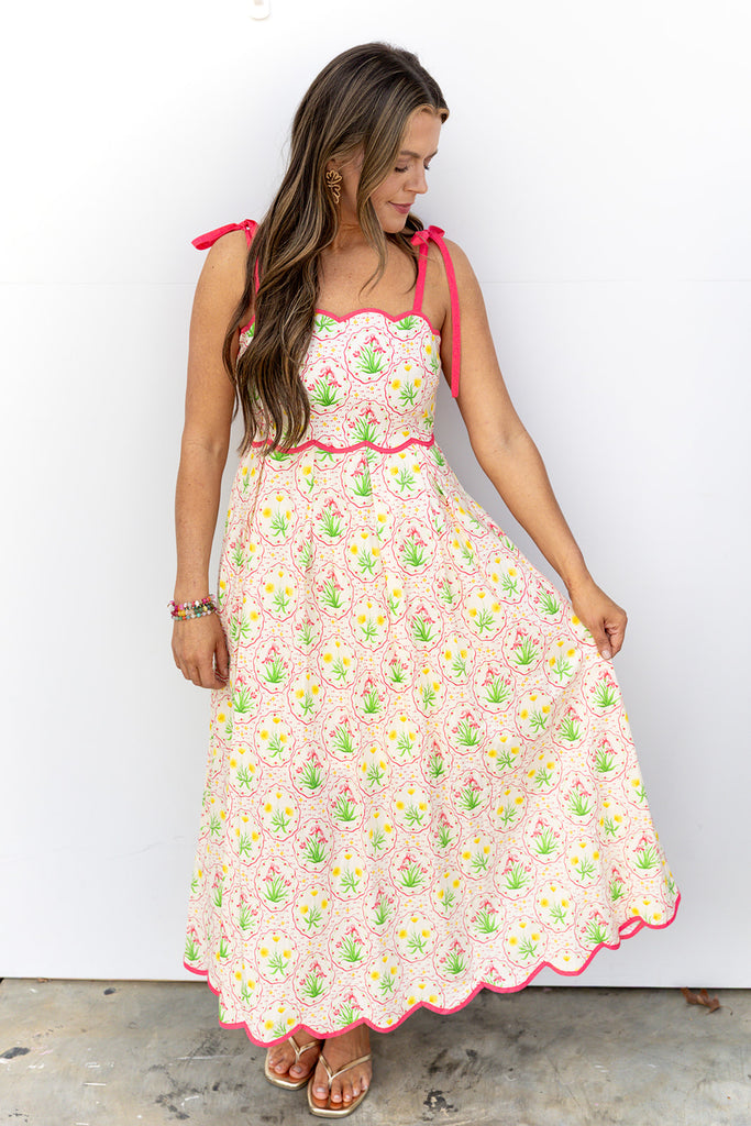 Take Me To The Beach Dress - Pink